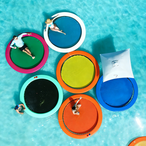 Hamac flottant sur l'eau, flotteurs gonflables pour <span class=keywords><strong>piscine</strong></span>, radeau flottant conçu pour une utilisation commerciale, stations balnéaires et location - Product Image 3