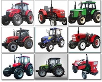 Tracteurs mini 4x4 électriques Pto 50 ch, mini 4x4 agricoles avec pelle arrière et chargeur frontal, tracteur Yto pour l'agriculture, prix