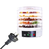 Production professionnelle séchoir alimentaire à 5 couches 220-240V 50Hz 350W mini déshydrateur de fruits numérique
