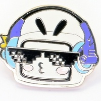 Broches en alliage personnalisées, production de badges 2D, badges personnalisés anime et tendance avec fermoir papillon, boîtes mystères