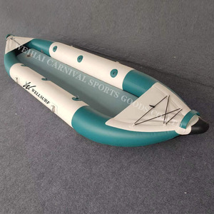 <b>Top</b> Popular <b>PVC</b> Canoe Rowing Boats Kayaks Customized 4M Inflatable Fishing Boat With Much Stability Sit on <b>Top</b> Kayak Fishing <b>Top</b> - Product Image 2
