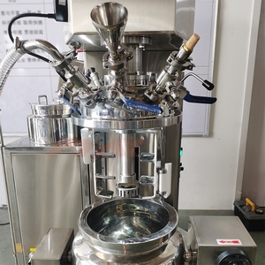 Homogénéisateur sous vide pour crème cosmétique pour le visage, lotion, mélangeur émulsifiant, machine de mélange avec réservoir d'eau et d'huile, 10 L - Product Image 5