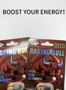 Private Label Raging Bull Capsules With Vitamin for Men's Adults Support Power Energy Herbal <b>Supplements</b> Bull Capsules - Product Image 5
