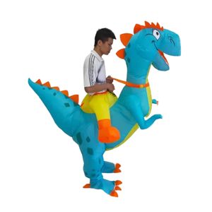 Balade en T-REX sur Halloween Costume Party Cosplay Funny Dino Blow up Costume Costumes de dinosaure gonflables pour adulte - Product Image 1