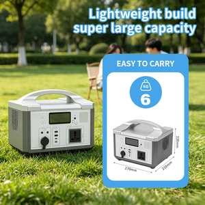Nouvelle Station d'Énergie Portable 600W 45AH Résistante aux Chutes, Sortie Stable, Idéale pour la Randonnée et les Pique-niques - Product Image 6