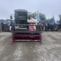 Moissonneuse-batteuse mondiale pour céréales (maïs, riz, blé, sorgho, millet, soja) avec moteur 118 CV et batteuse à tambour à flux axial