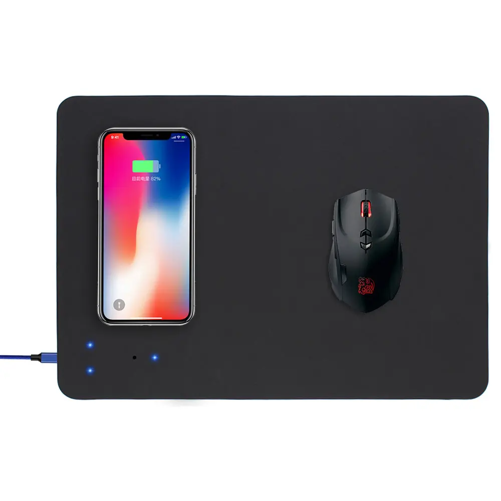 3d custom printed Wireless Charging Mouse Pad Mat mouse pad for iPhone  Airpod  Samsung Galaxy