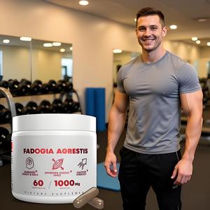 Cápsulas de Fadogia Agrestis de Alta Potência 1000mg, Fórmula Vegana para Suporte de Energia e Força Muscular - Product Image 5