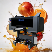 ATUE Imprimante DTF Rouleau à Rouleau 30cm en Gros, Nouvelle Encre UV, Garantie 1 An, Machine d'Impression Métal Trois Têtes Epson TPU I1600-U1