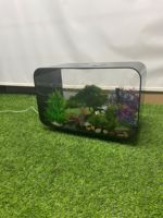 Mini aquarium salon nouveau modèle Aquarium de bureau écologique intelligent Les paresseux doivent avoir un paysage acrylique