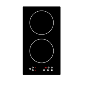 Placa de inducción dominó de <span class=keywords><strong>2</strong></span> quemadores integrada - Product Image 1