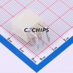 BX-5557-4.2-2-3PWZ Wire-to-Board Pin Header Bent Lead Through Hole,P=4.2mm 2x3P 4.2mm Right Angle Insert Mini-Fit (MX 4.2) - Product Image 2