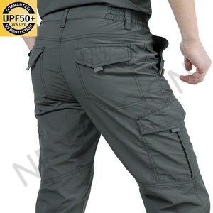 Customized Men's Pallet Multi-Pocket Trousers Outdoor Workout Fitness <b>Overalls</b> Men Outdoor Jogging - Product Image 2