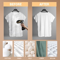 Défroisseur Vapeur Électrique Portable à Main, Fer à Repasser Anti-Plis pour Vêtements, Réservoir d'Eau de 300 ml, Idéal pour la Maison - Vente Chaude