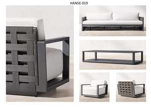 Juego de sillas de mesa de comedor al aire libre de jardín blanco de Venta caliente de suministro de fábrica juegos de jardín de aluminio fundido - Product Image 5