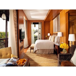 중국 스타일 로즈 우드 디럭스 포산 호텔 가구 호텔 침실 가구 세트 - Product Image 6