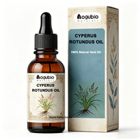 Aceite Esencial de Cyperus Rotundus 100% Puro, Orgánico, Destilado al Vapor, Aceite de Pasto de Nuez para Cuidado de la Piel y Aromaterapia, a Granel