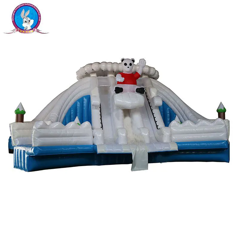 Inflatable बाउंसर महल आउटडोर खिलौना मनोरंजन पार्क में Inflatable कूद बाउंसर महल