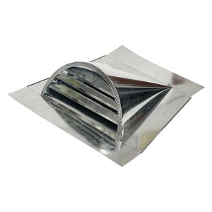Ventilación de techo de acero galvanizado semicircular - Product Image 1