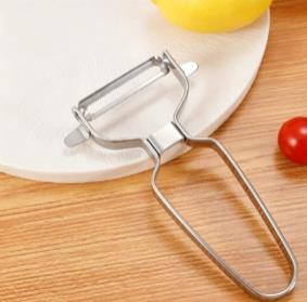 Éplucheur de pommes de terre et de légumes en acier inoxydable pour la cuisine - Product Image 3