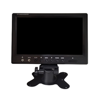 Sistema de Monitoreo para Camiones, Autobuses y Vehículos Cuádruples Firecore HX-117 con Pantalla LCD a Color de 7 Pulgadas, Grabación de Video de 2 Canales, USB, RGB y 2 Cámaras HD