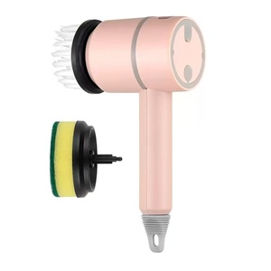 Yuyang Cepillo de limpieza eléctrico de dos cepillos Recargable por USB para cocina Baño Multifuncional <span class=keywords><strong>FISI</strong></span> 800mAh Limpiador de platos - Product Image 4