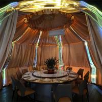 Dôme gonflable de luxe en plastique, pliable, pour hôtel-bulle extérieur, maisonnette préfabriquée, capsules spatiales, tente de camping, tente de fête pour complexe hôtelier
