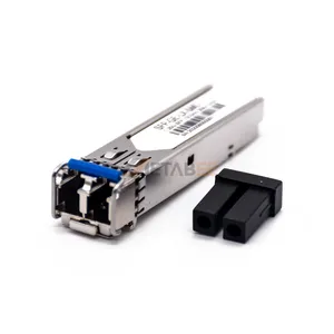 Duplex SM LR 1.25G 1310nm 20KM SFP Módulo 80km Distância Bidi SFP com conector LC Interruptor LAN com fio compatível