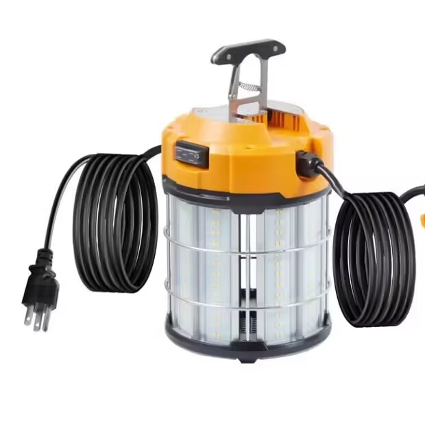 360 Degree Portable Work Lighting Construction Jobsite Temporary IP65 Waterproof 5 Years Warranty 150W Led Work Lights