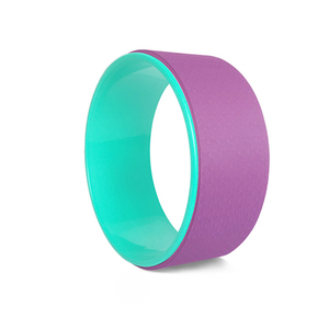 Ruota per <span class=keywords><strong>Yoga</strong></span> Personalizzata in TPE, Trainer Portatile per Stretching Profondo, Allineamento della Colonna Vertebrale, Miglioramento della Flessibilità Pilates, Antiscivolo ed Ecologica - Product Image 6