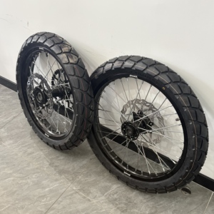 Juego de Ruedas Completo ShieldX Supermoto de Aleación de Aluminio Anodizado con <span class=keywords><strong>Llantas</strong></span> Todoterreno para Ultra Bee, Disco de Freno Trasero - Product Image 2
