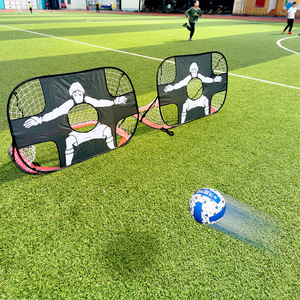 <span class=keywords><strong>But</strong></span> de football pliable portable pour enfants et adultes, utilisation intérieure/extérieure, 120x80x80 - Product Image 1