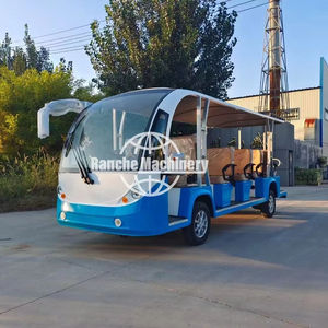 Direct Manufacturer Right-Hand Drive Electric Sightseeing <b>Coach</b> Buses for Sale Tourist Passenger Shuttle Bus Used - Product Image 1