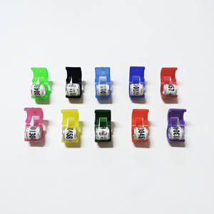 Fabrieks prijs milieuvriendelijke eenvoudige buitengebruik trainingspootringen voor vogels kleurrijke duivenringen volgsysteem plastic vogelring - Product Image 1