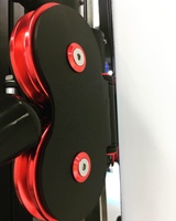 Equipo de Gimnasio, Máquina Smith de Pared BG02, Entrenador de Doble Función para Dominadas de Pie