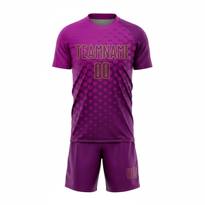 Uniformes de Fútbol de Sublimación de Alta Calidad, Conjuntos de Camisetas de Nueva Temporada, Transpirables, Cómodos, con Cuello Redondo - Product Image 1