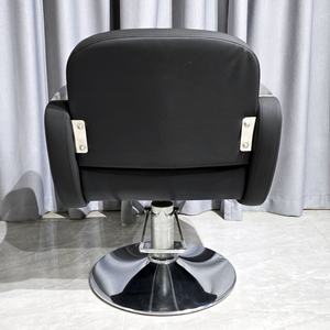 Black Hydraulic Ergonomic <b>Barber</b> <b>Chair</b> 360 Degree Rotation Adjustable Height Salon Styling <b>Chair</b> - Product Image 3