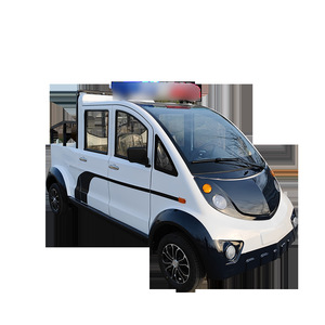 Camionnette de patrouille électrique FD001-9 4000x1650x2100mm 2WD Double Cabine avec benne pour gestion urbaine et usage immobilier - Product Image 1