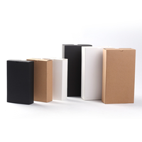 Boîte cadeau coulissante en carton rigide écologique et recyclable avec logo personnalisé, finition bronzage et revêtement UV, qualité alimentaire