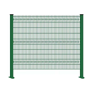 Chuyên sản xuất PVC sơn tĩnh điện an ninh 3D cong Dây V lưới hàng rào - Product Image 4