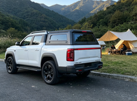 Bâche de camion légère et facile à installer, avec étagère de rangement suspendue pour la benne et sacs de rangement à sangles