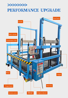 Nouvelle plateforme de déchargement hydraulique mobile électrique 2-3 tonnes, machine de levage à chaîne 110V-415V pour le chargement/déchargement de conteneurs
