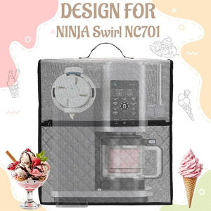 Ninja Ice Cream Maker Cover NC701 Fabric Dust Protection For Ninja Ice Cream Machine - Product Image 2