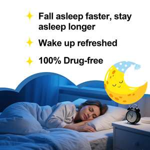 Gomitas de Melatonina con Sabor a Fresa OEM ODM, Duerme Más Rápido, Duermes por Más Tiempo, Te Despiertas Revitalizado, 100% Sin Fármacos - Product Image 3