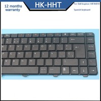HK-HHT keyboard Spanyol SP LA Latin untuk Dell Inspiron N4010 N4030 14V 14R laptop