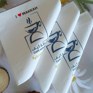 Hot Bán 2-Ply Bột Giấy Trinh Nữ Khăn Ăn Biểu Tượng Tùy Chỉnh Dập Nổi Bữa Ăn Tối Mô Cuộn Với Túi Phong Cách Hot Dịch Vụ - Product Image 5