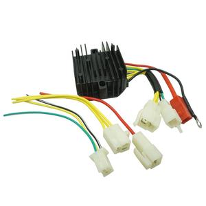 Regulador de voltaje para motocicleta, rectificador para BAJAJ, CNG RICKSHAW 3W4S 8LINE <span class=keywords><strong>RE</strong></span> 205 225 RE205D RE225 RE205 225CC, 01 - Product Image 2