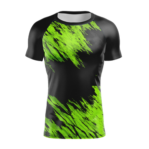 Custom <b>Compression</b> <b>Shirts</b> <b>Men</b> Customized Sublimation Rash Guards <b>Men</b> Fighting Long Sleeve Short Sleeve Rash Guard <b>Shirt</b> <b>for</b> <b>Men</b> - Product Image 2
