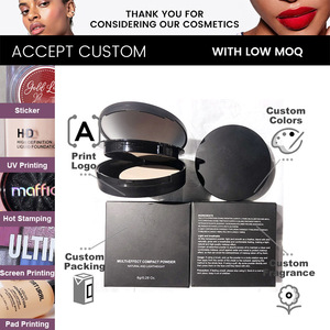 Polvo de ajuste de logotipo personalizado <span class=keywords><strong>para</strong></span> cara Vegano 24 horas de larga duración Polvo de ajuste prensado Etiqueta privada Polvo prensado - Product Image 4
