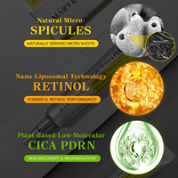 Crème hydratante coréenne PDRN pour le visage, à base de spicules marins, nano-liposomes, rétinol, pour affiner les pores, raffermir la texture, au panthénol et céramide, soin de la peau